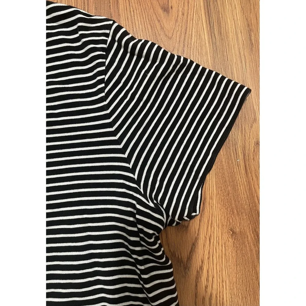 Polo Ralph Lauren Shirt Mens Extra Large Featherweight Mesh Striped Black